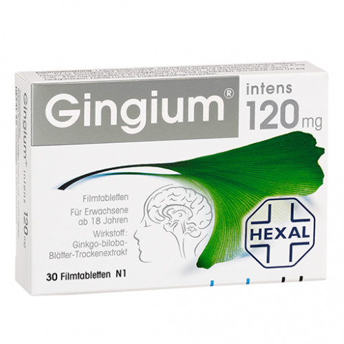 GINGIUM Intens 120 Mg Filmtabletten 30 St