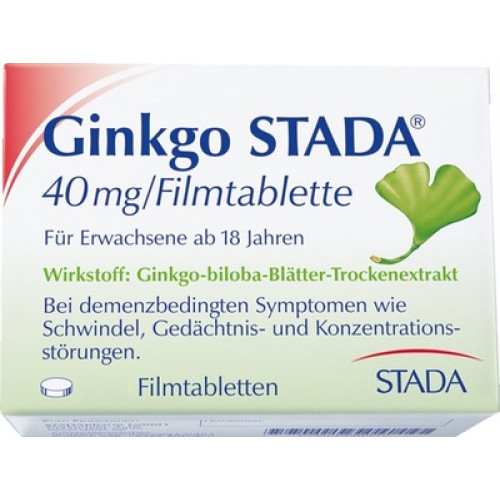 GINKGO STADA 40 Mg Filmtabletten 30 St