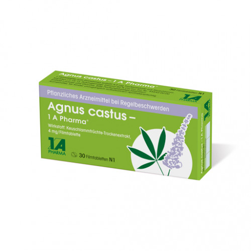 AGNUS CASTUS 1A Pharma Filmtabletten 30 St
