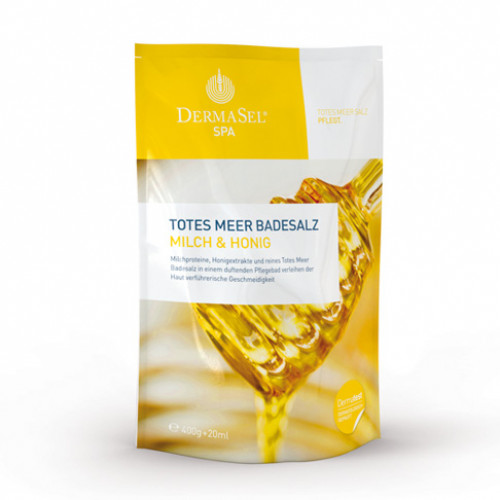 DERMASEL Totes Meer Badesalz+Milch&Honig SPA