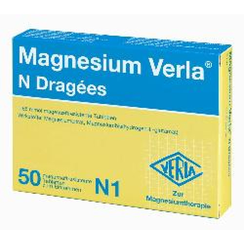 Magnesium Verla N Dragées 50St 