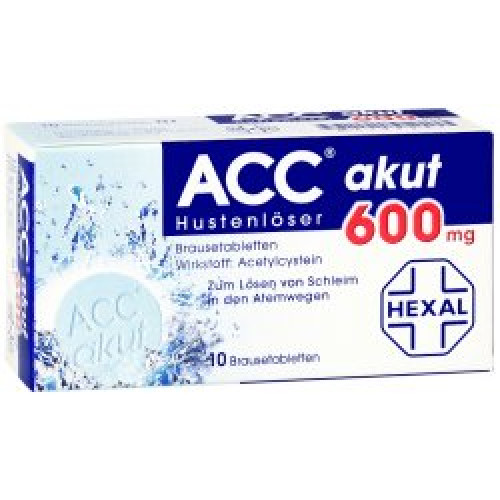 ACC akut 600 Hustenlöser Brausetabletten 10St 