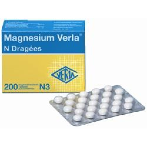 Magnesium Verla N Dragées 200St 