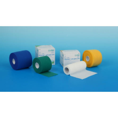 MaiMed Maielast haft glatt kohäsive elastische Fixierbinde 8cm x 20m unsteril grün 1St 
