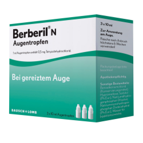Berberil N Augentropfen 3x10ml 