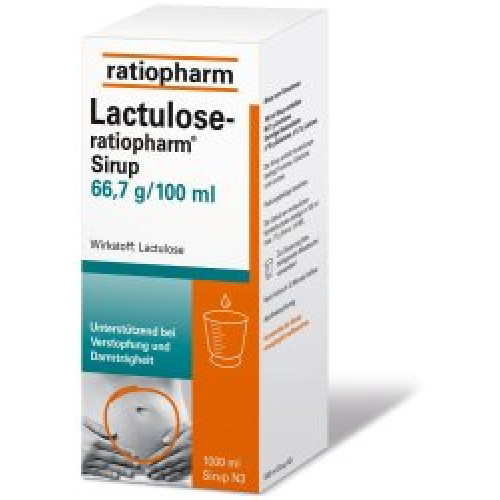 Lactulose-ratiopharm Sirup 1000ml 