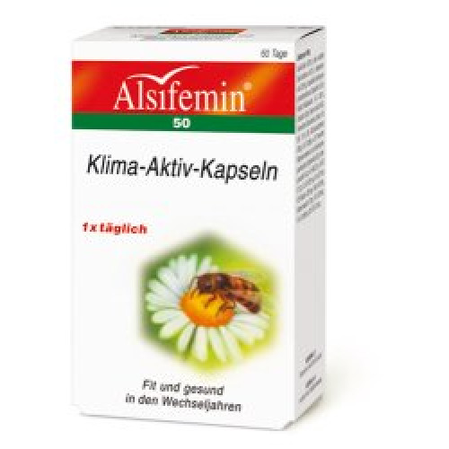 Alsifemin 50 Klima-Aktiv-Kapseln mit Soja-Isoflavonen 60St 