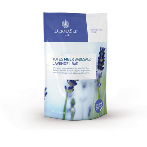 DERMASEL Totes Meer Badesalz+Lavendel SPA