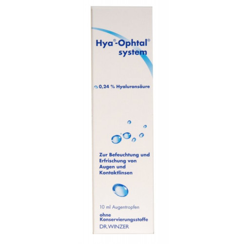 Hya-Ophtalsystem Augentropfen  10ml