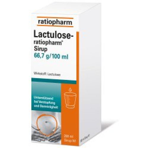 Lactulose-ratiopharm Sirup 200ml 