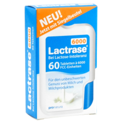 Lactrase 6000 Tabletten im Klickspender 60St 