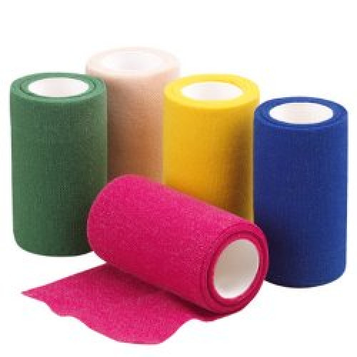 Askina Haft Color gelb, 8 cm x 20 m 1St 