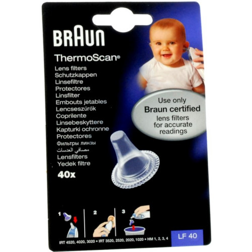 Braun ThermoScan Schutzkappen LF 40 40st