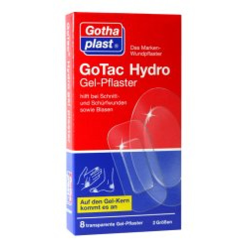 GoTac HydroGel-Pflaster 2 Größen 8St 