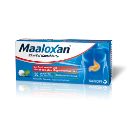 Maaloxan 25 mVal Kautabletten 50St 