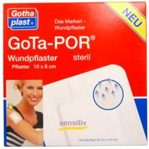 GOTA-POR Wundpflaster steril 80x100 mm 1St 