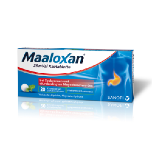 Maaloxan 25 mVal Kautabletten 20St 