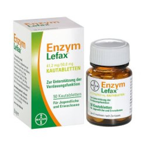 Enzym Lefax Kautabletten 50St 