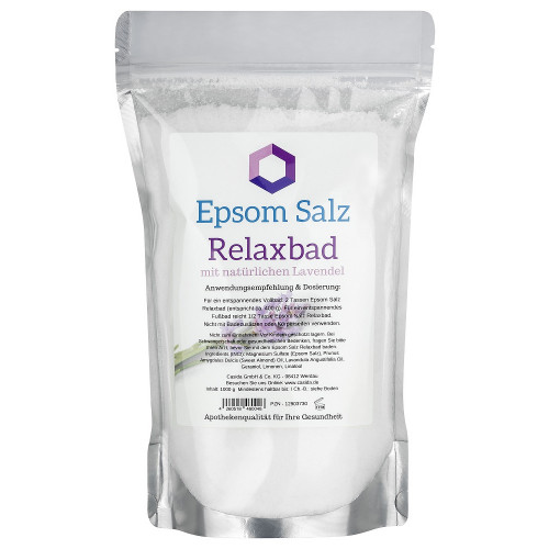 Epsom Salz Relaxbad 1kg 