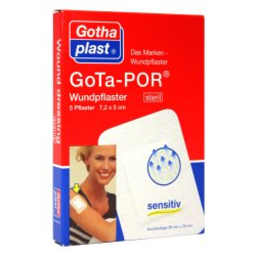 GoTa-POR Wundpflaster 10 cm x 8 cm 5St 