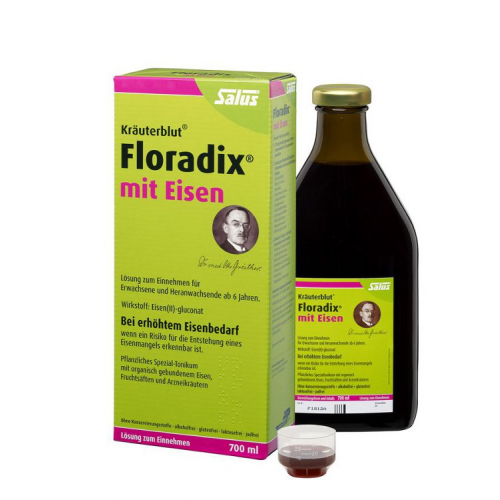 Floradix Kräuterblut mit Eisen Tonikum 700ml