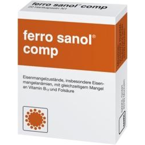 Ferro Sanol comp Kapseln 50st