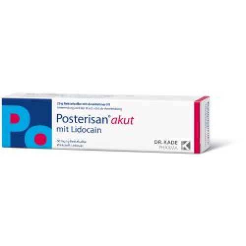 Posterisan akut Salbe mit Analdehner 25g 