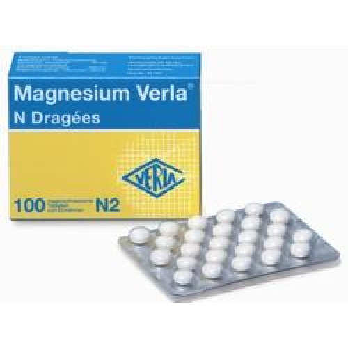 Magnesium Verla N Dragées 100St 