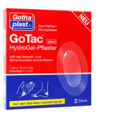GOTAC HydroGel-Pflaster 7x10 cm steril 1St 