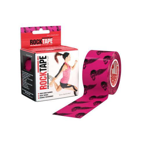Standard Tape (5cm x 5m) Skull - Pink