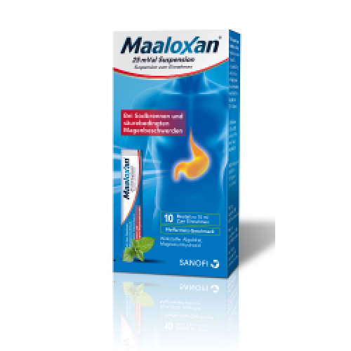 Maaloxan 25 mVal Suspension 10x10ml 