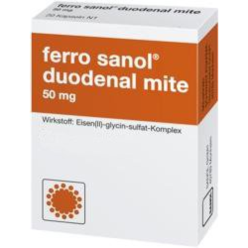 Ferro Sanol duodenal mite 50 mg Kapseln  