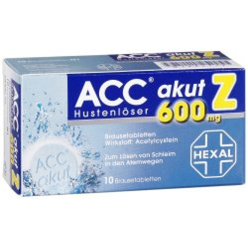 ACC akut 600 Z Hustenlöser Brausetabletten 10St 