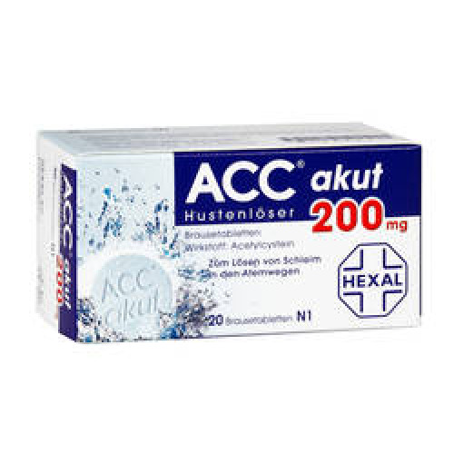 ACC akut 200 Hustenlöser Brausetabletten 20St 