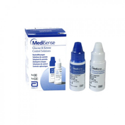 MediSense Glucose & Ketone  Kontrolllösung / Hoch und Niedrig / VPE 2 x 4ml