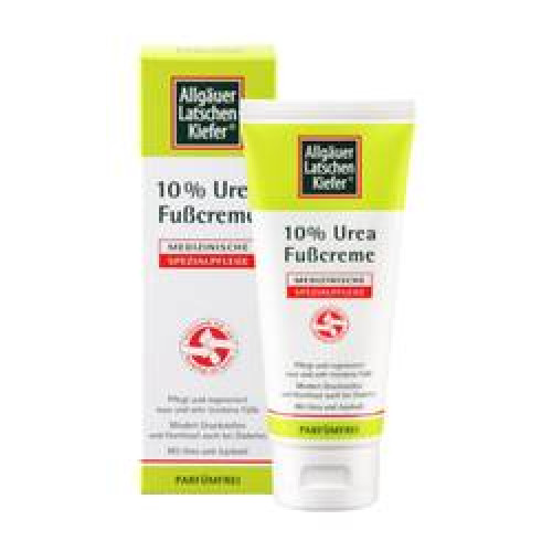 Allgäuer Latschenkiefer 10 % Urea Fußcreme  100ml 