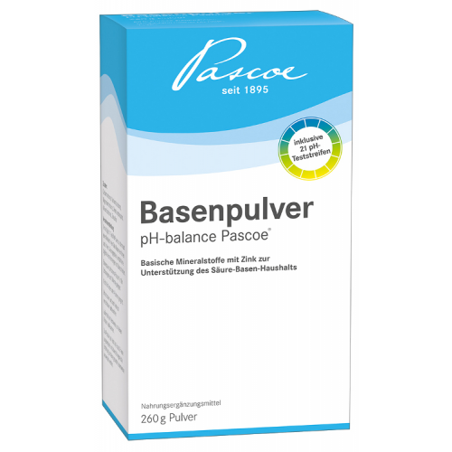 Basenpulver pH-balance Pascoe® 260 g