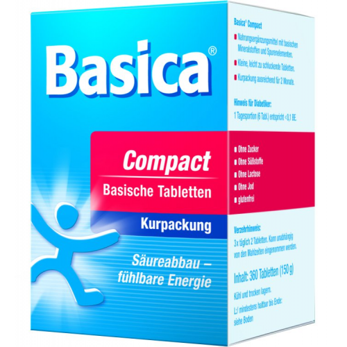 Basica Compact Basische Tabletten 360 St.