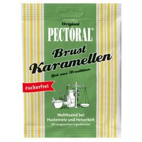 PECTORAL Brustkaramellen zuckerfrei Beutel 60g 