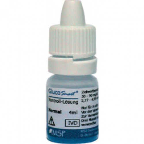 GlucoSmart normal - Kontrolllösung / 4 ml