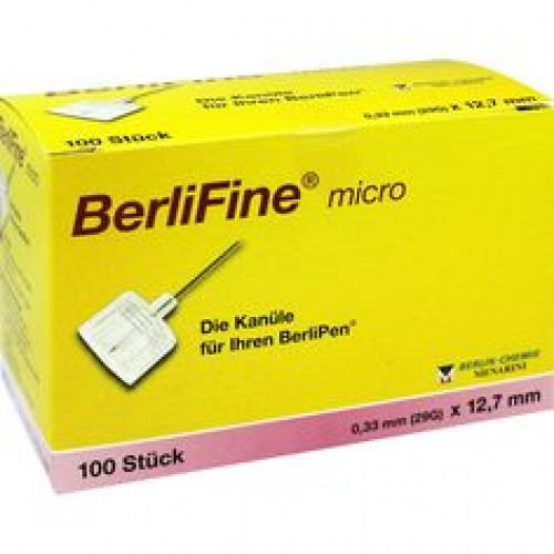 BerliFine Micro  Pen-Nadeln 5mm / VPE 100 St.