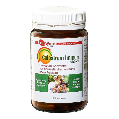 Colostrum Immun + Folsäure Dr. Wolz Kapseln 125 St.