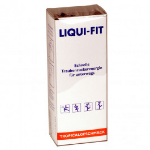 Liqui-Fit Tropicalgeschmack - flüssige Traubenzuckerenergie / 12 Beutel