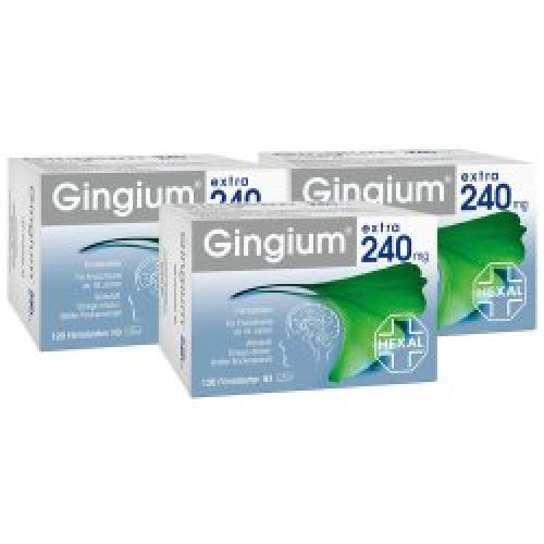  Gingium extra 240 mg Dreierpack