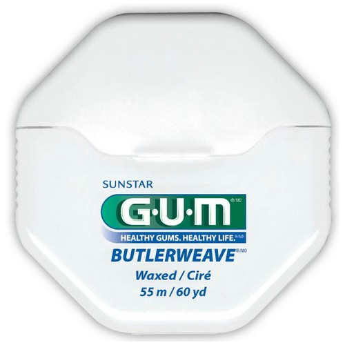 GUM BUTLERWAVE Webseide, gewachst 55m