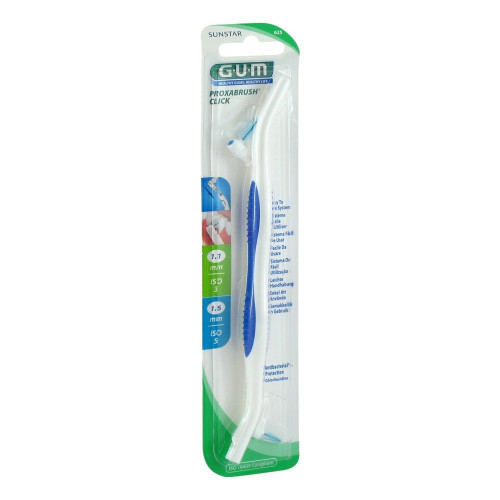 GUM Proxabrush Click Halter + 2 Bürsten Starterset 1 St.
