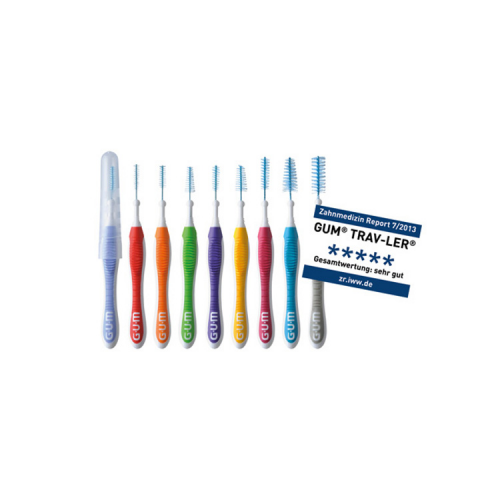 GUM TRAV-LER Sortiment Interdentalbürsten 9 St.
