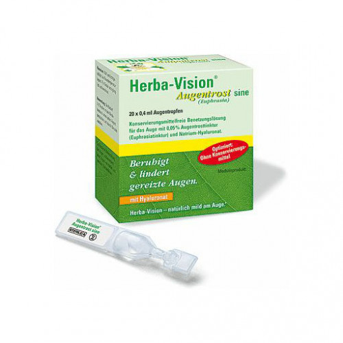 Herba-Vision Augentrost sine Augentropfen 20 x 0,4 ml