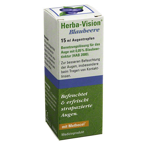 Herba-Vision Blaubeere Augentropfen 15 ml