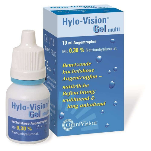 Hylo-Vision Gel multi Augentropfen 10 ml
